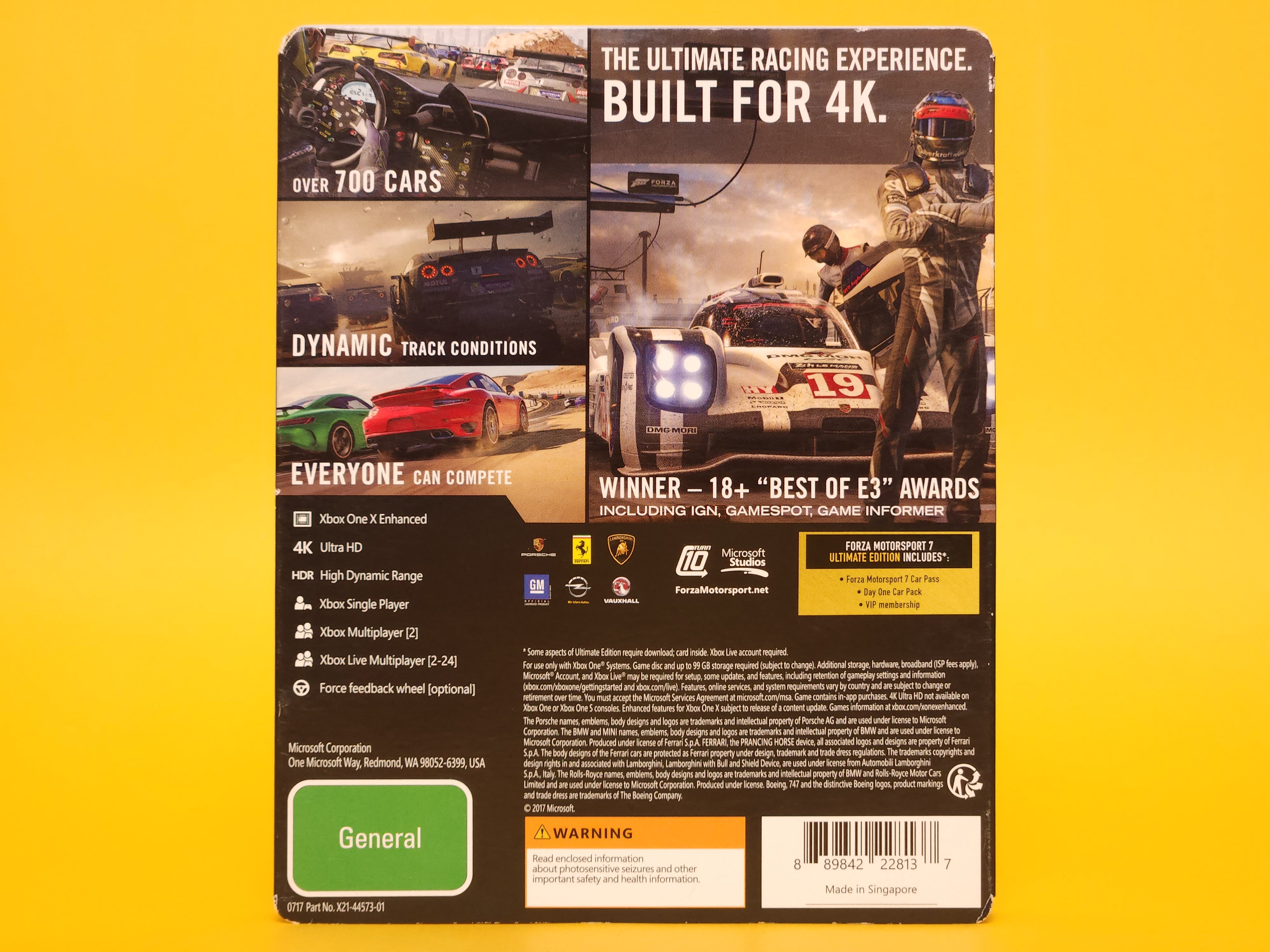 Forza Motorsport 7 (Ultimate Edition) – 2017 Xbox One