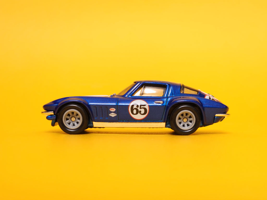 Custom Corvette Stingray Coupe: Metalflake Blue  – 2024 Mattel Hot Wheels Premium