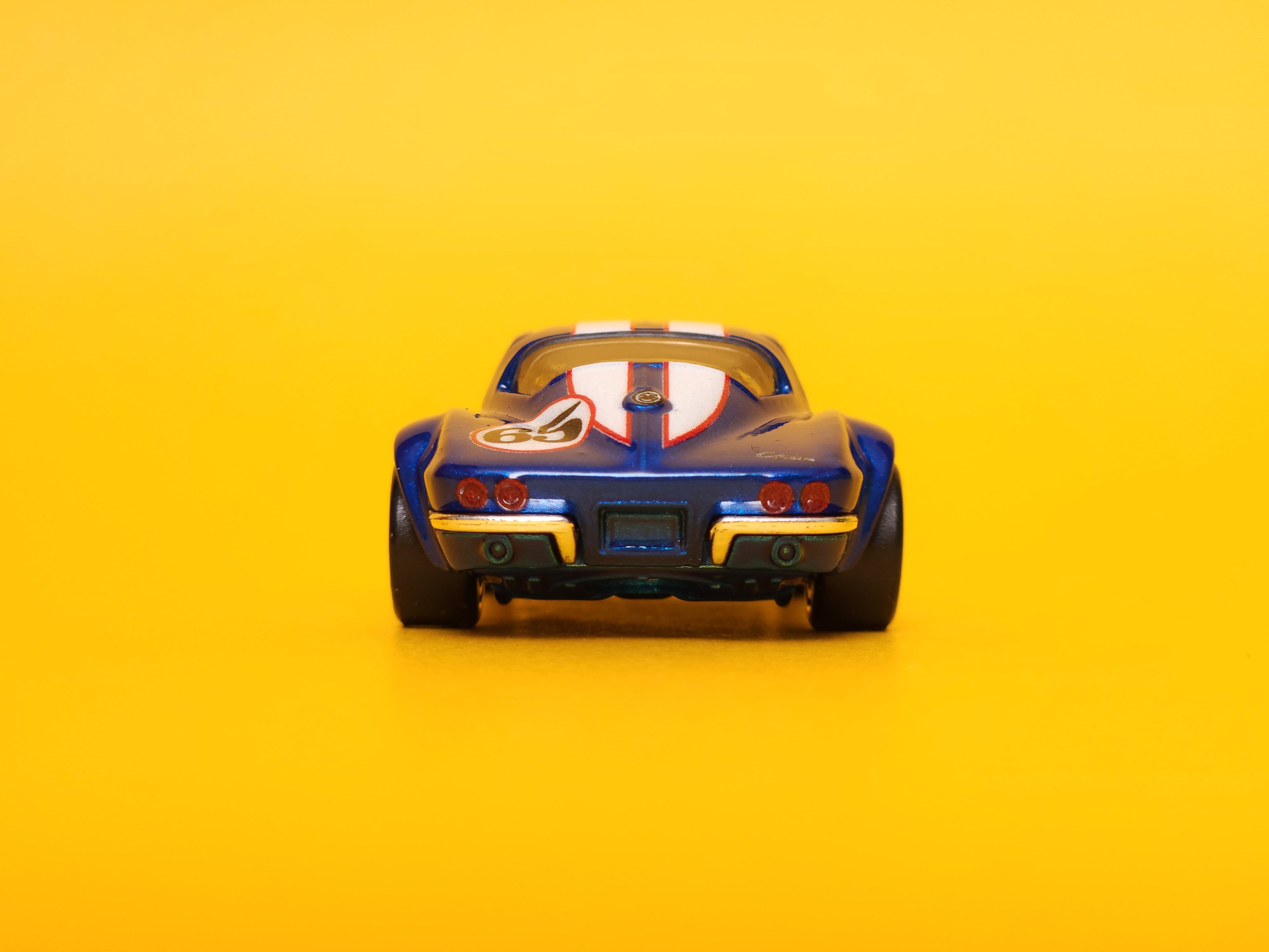 Custom Corvette Stingray Coupe: Metalflake Blue  – 2024 Mattel Hot Wheels Premium