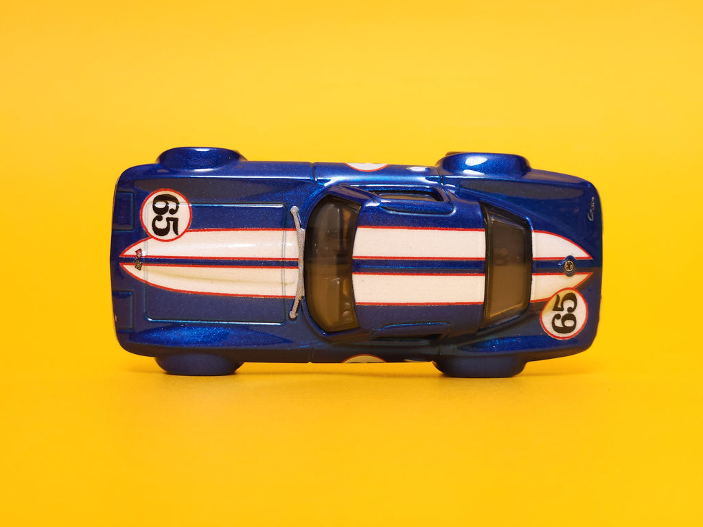 Custom Corvette Stingray Coupe: Metalflake Blue  – 2024 Mattel Hot Wheels Premium