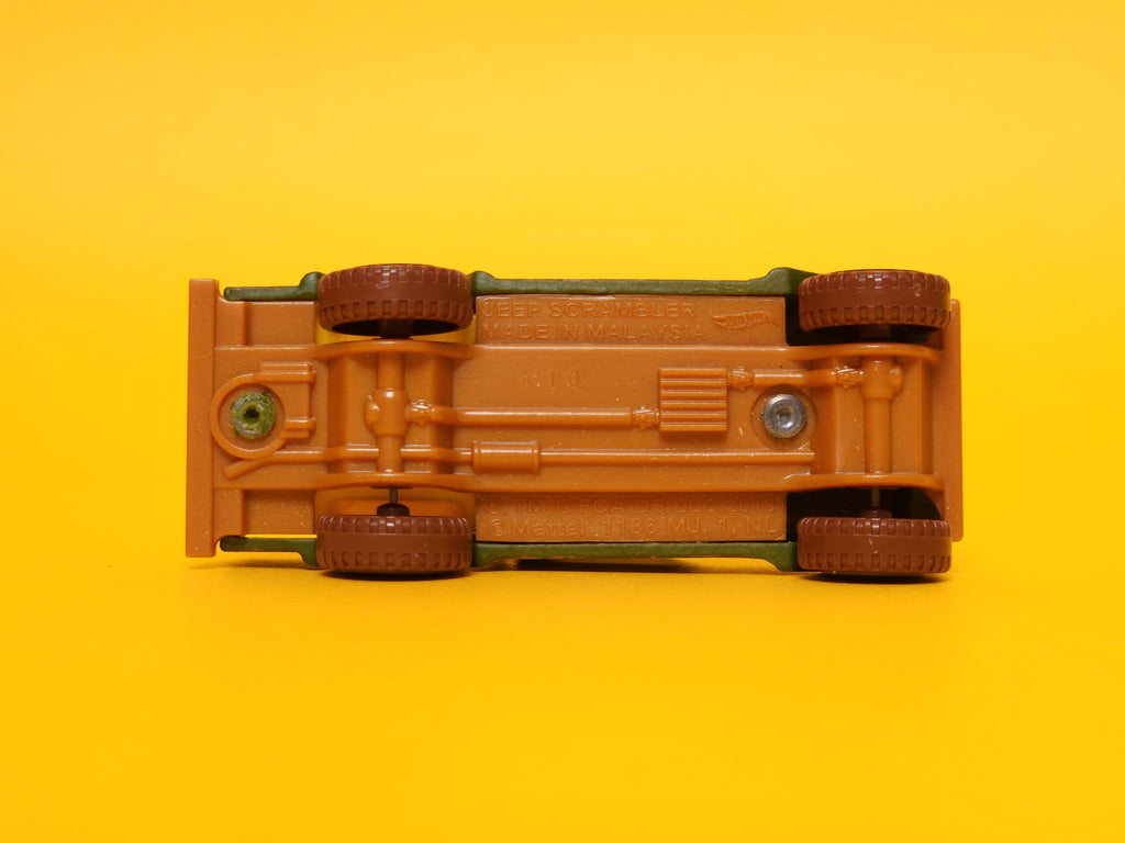Jeep Scrambler: Olive Green – 2019 Mattel Hot Wheels Silver