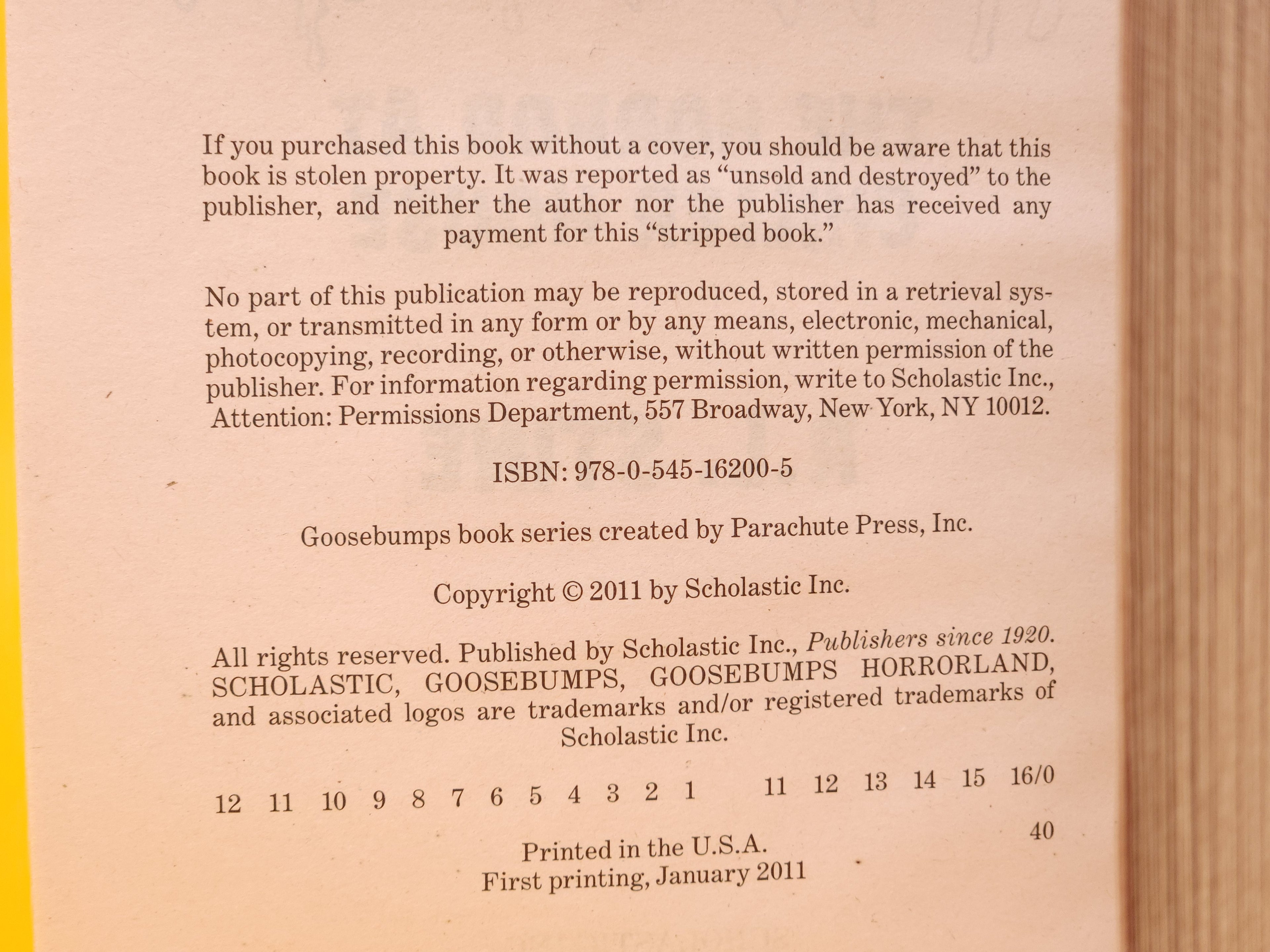 The Horror At Chiller House #19 – 2011 Goosebumps Horrorland