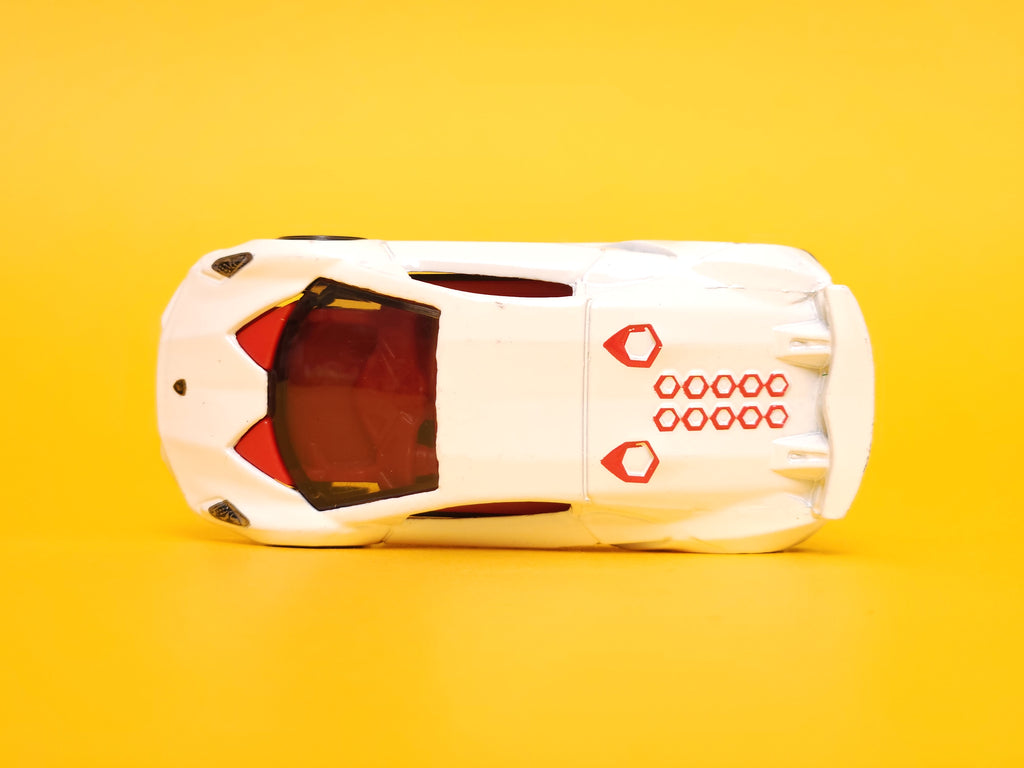 Lamborghini Sesto Elemento: White – 2024 Mattel Hot Wheels Basic
