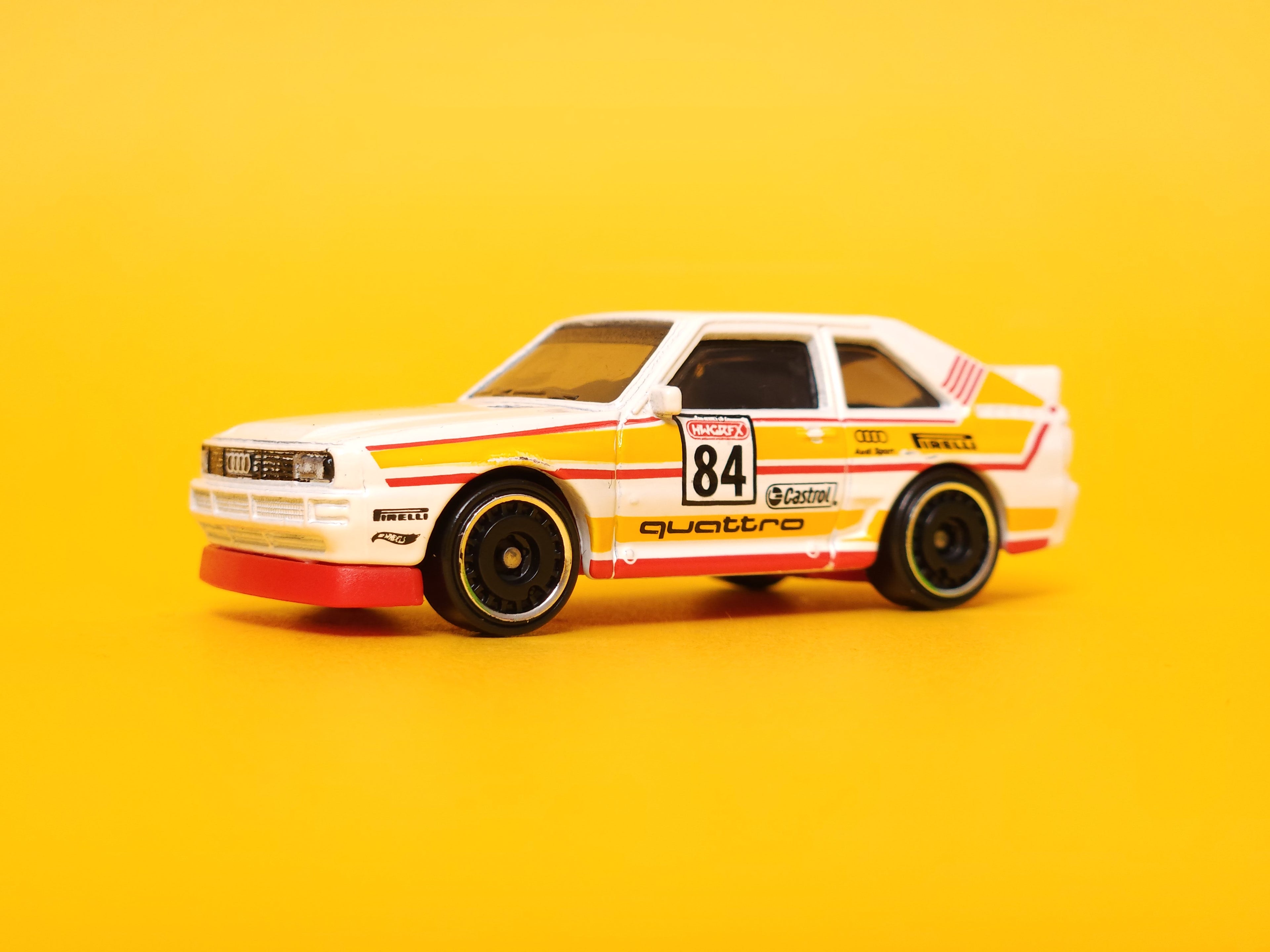 '84 Audi Sport Quattro: White – 2023 Mattel Hot Wheels Basic