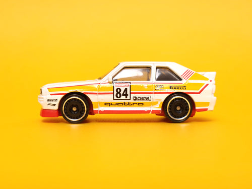 '84 Audi Sport Quattro: White – 2023 Mattel Hot Wheels Basic