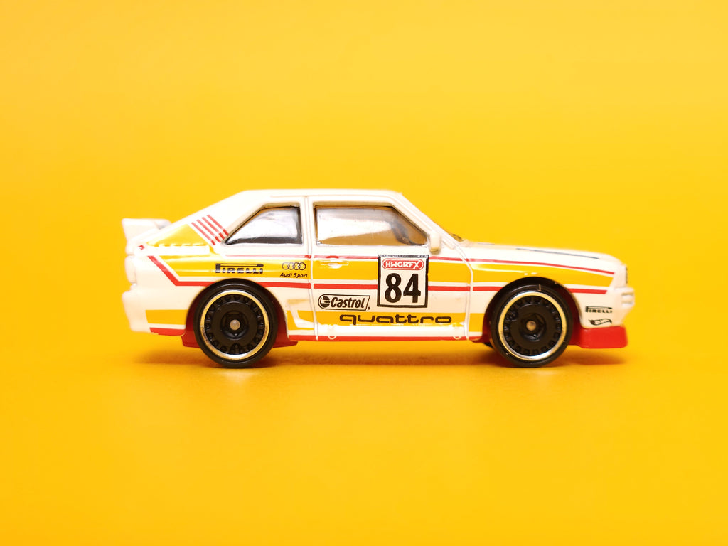 '84 Audi Sport Quattro: White – 2023 Mattel Hot Wheels Basic