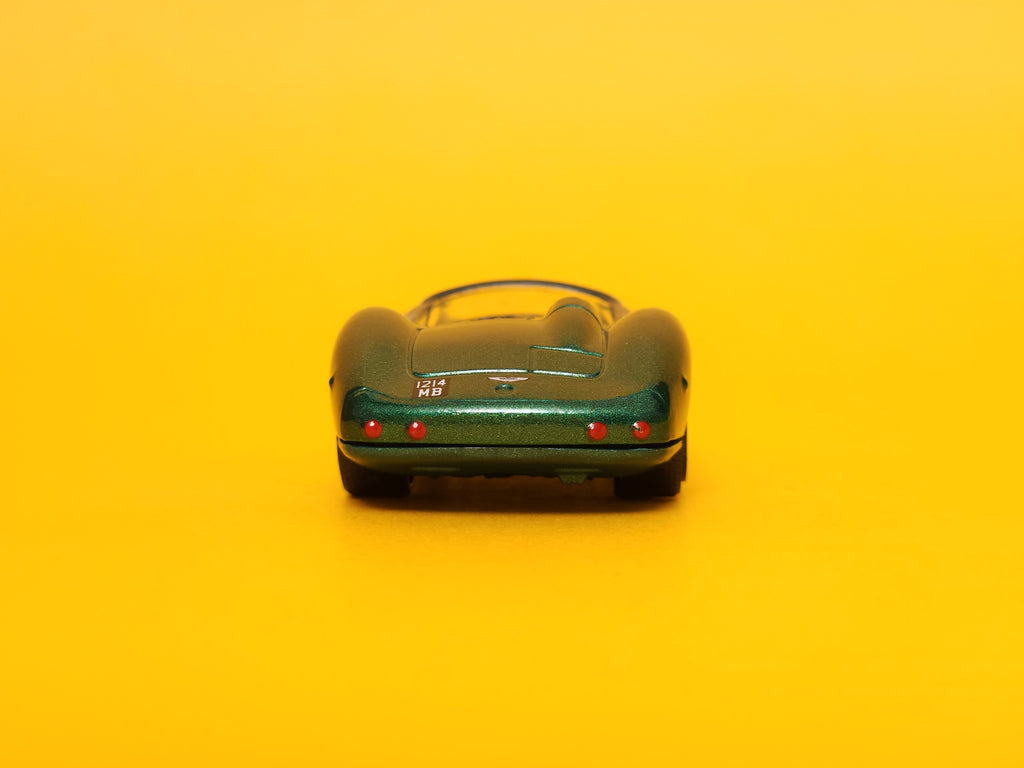 1956 Aston Martin DBR1: Metalflake Dark Green – 2020 Mattel Matchbox Basic 1st Edition