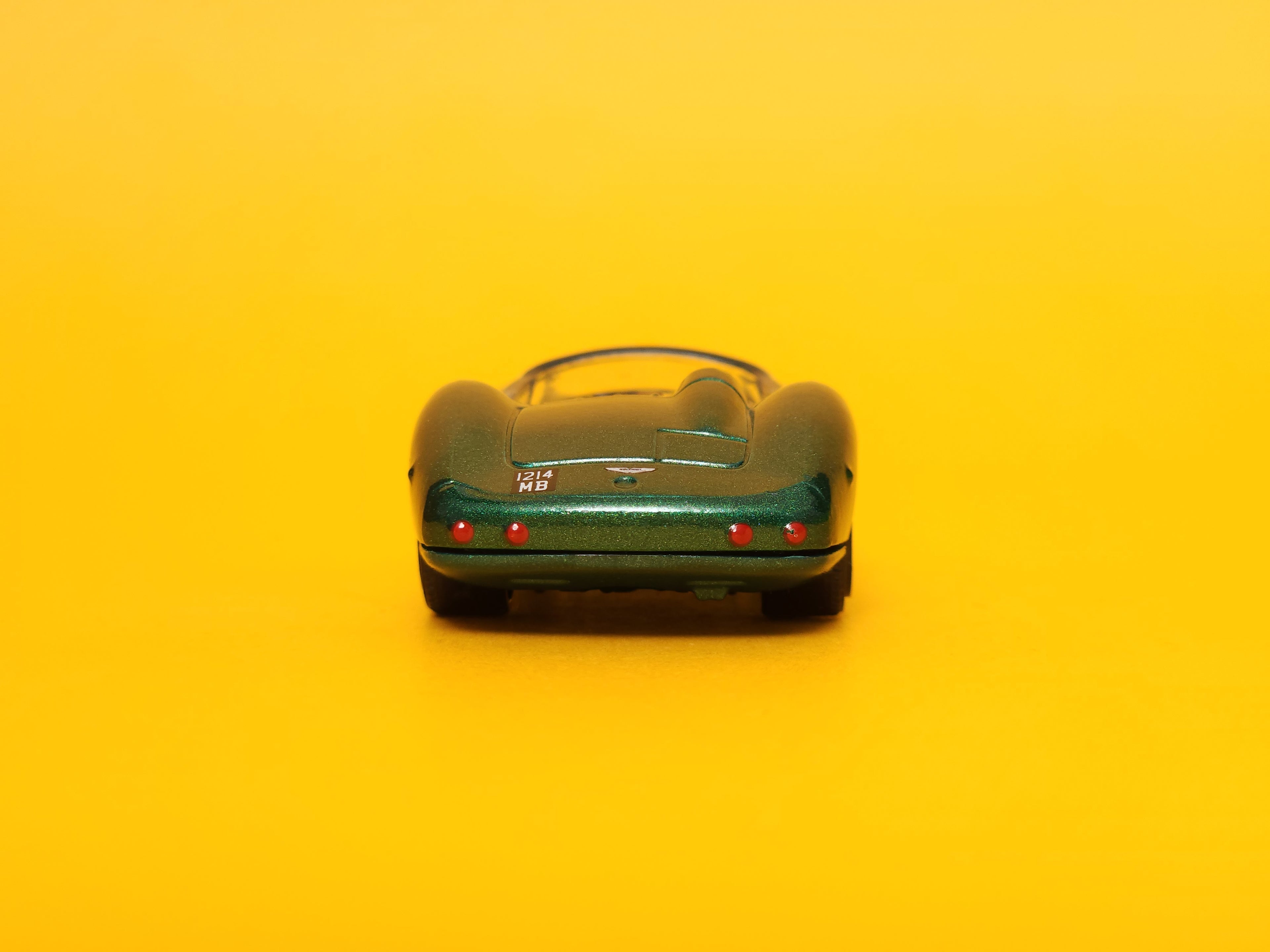 1956 Aston Martin DBR1: Metalflake Dark Green – 2020 Mattel Matchbox Basic 1st Edition