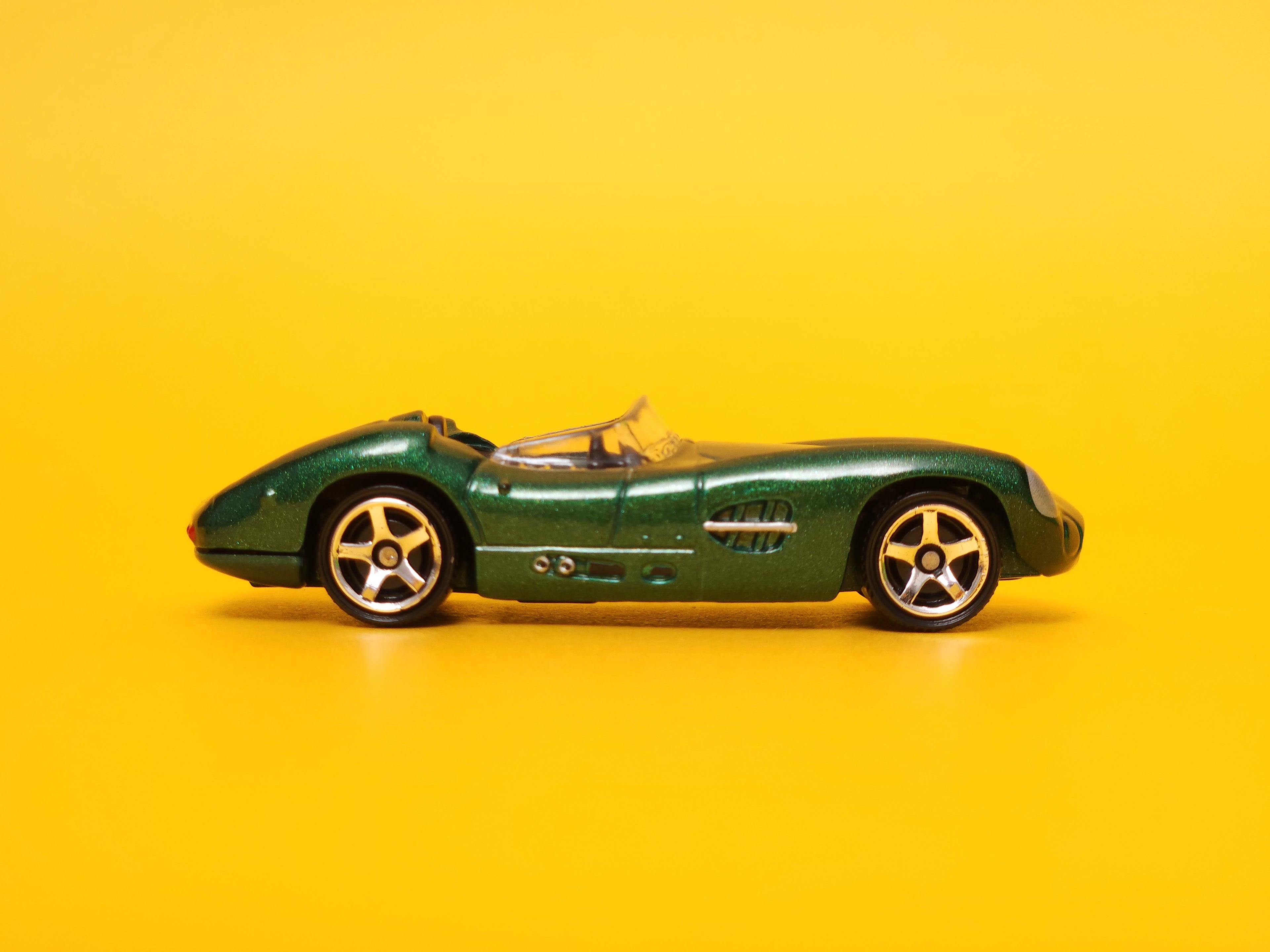 1956 Aston Martin DBR1: Metalflake Dark Green – 2020 Mattel Matchbox Basic 1st Edition