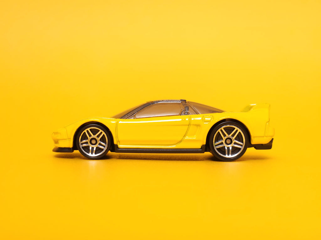 '90 Acura NSX: Yellow – 2024 Mattel Hot Wheels Basic