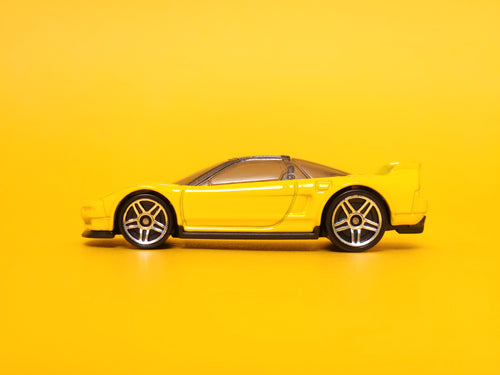 '90 Acura NSX: Yellow – 2024 Mattel Hot Wheels Basic
