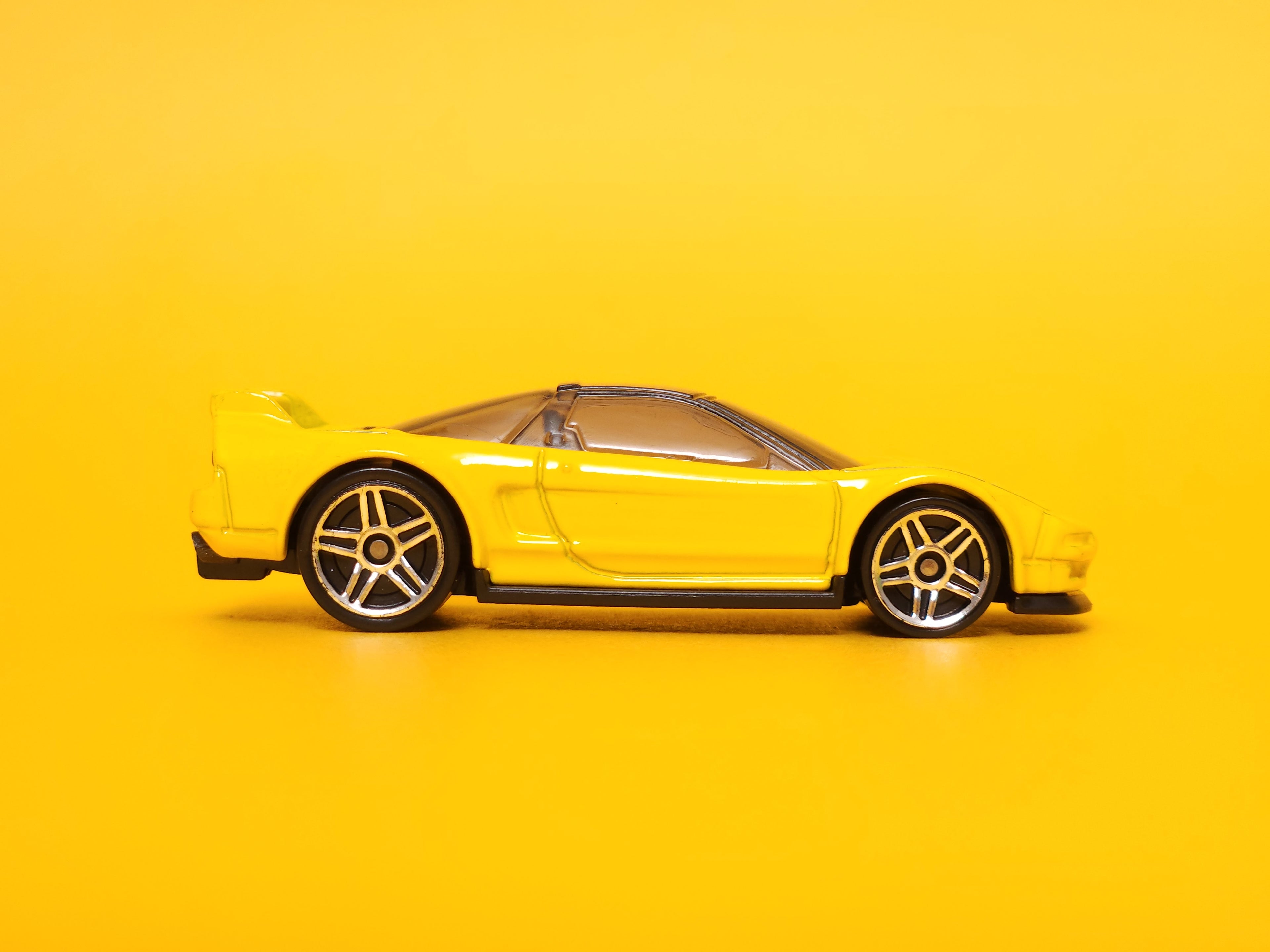 '90 Acura NSX: Yellow – 2024 Mattel Hot Wheels Basic