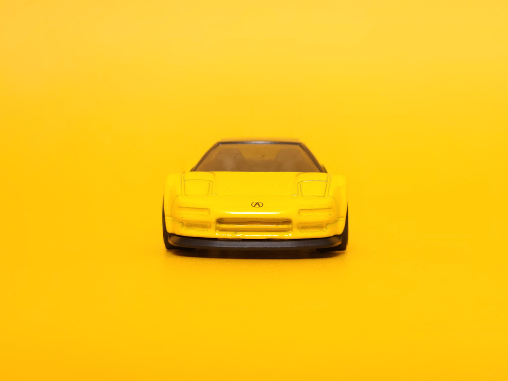 '90 Acura NSX: Yellow – 2024 Mattel Hot Wheels Basic