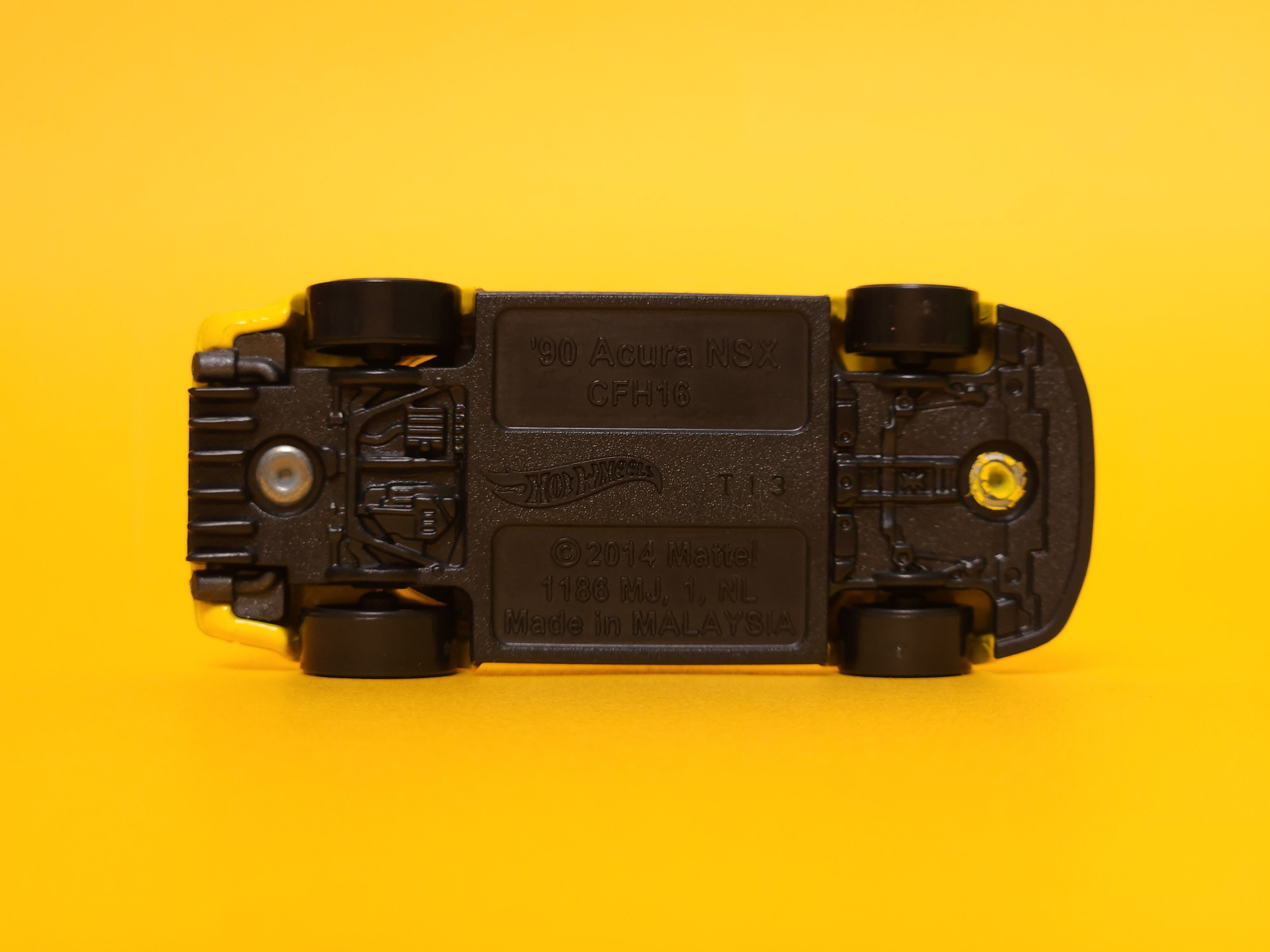 '90 Acura NSX: Yellow – 2024 Mattel Hot Wheels Basic