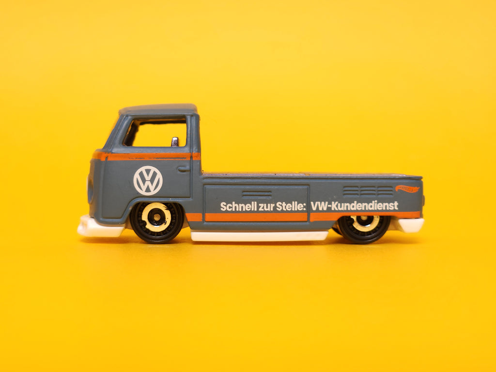Volkswagen T2 Pickup: Gunmetal Gray – 2024 Mattel Hot Wheels Basic