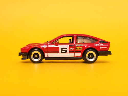 Alfa Romeo GTV6 3.0: Rosso Alfa – 2023 Mattel Hot Wheels Basic 1st Edition