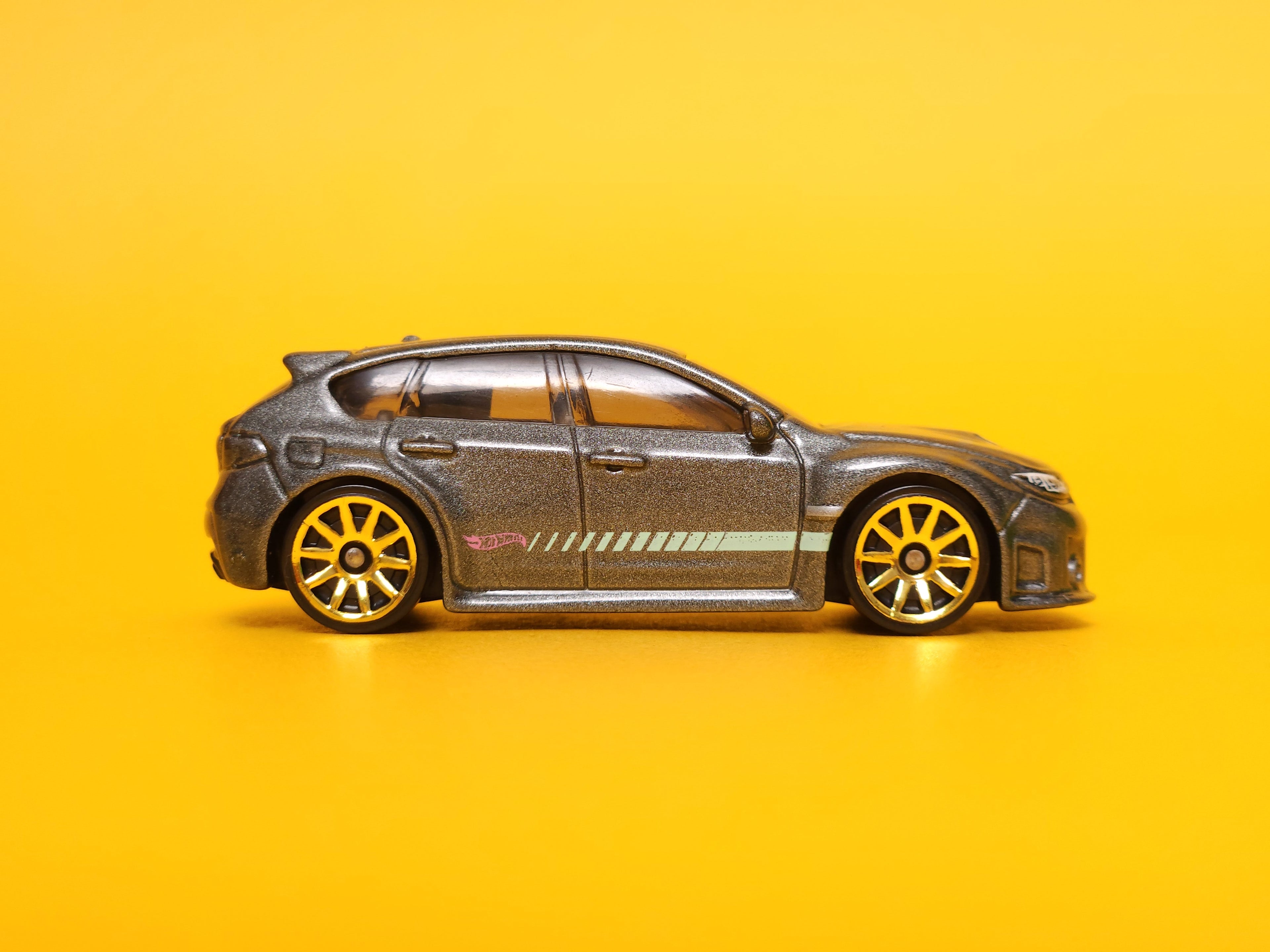 Subaru WRX STI: Metalflake Dark Grey – 2023 Mattel Hot Wheels Basic