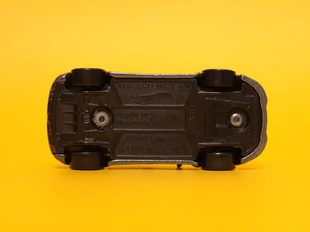 Subaru WRX STI: Metalflake Dark Grey – 2023 Mattel Hot Wheels Basic