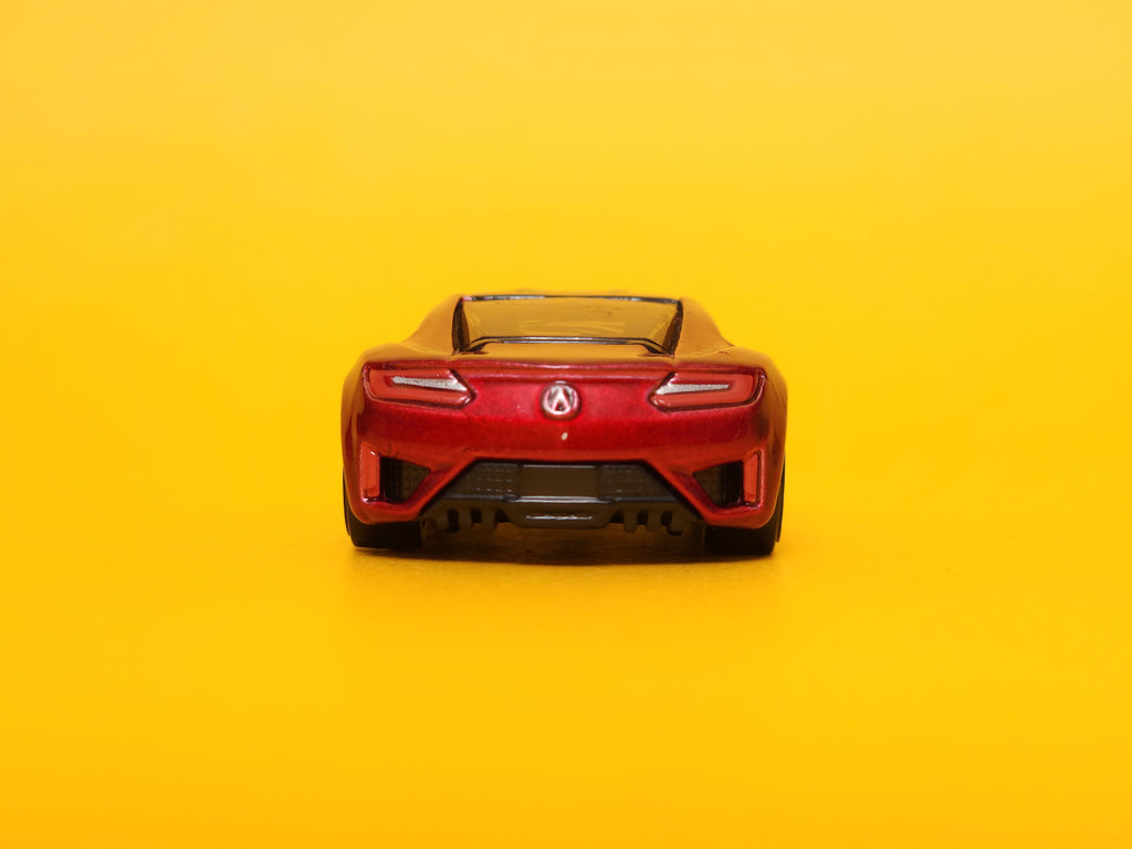 '17 Acura NSX: Dark Red – 2016 Mattel Hot Wheels Basic 1st Edition