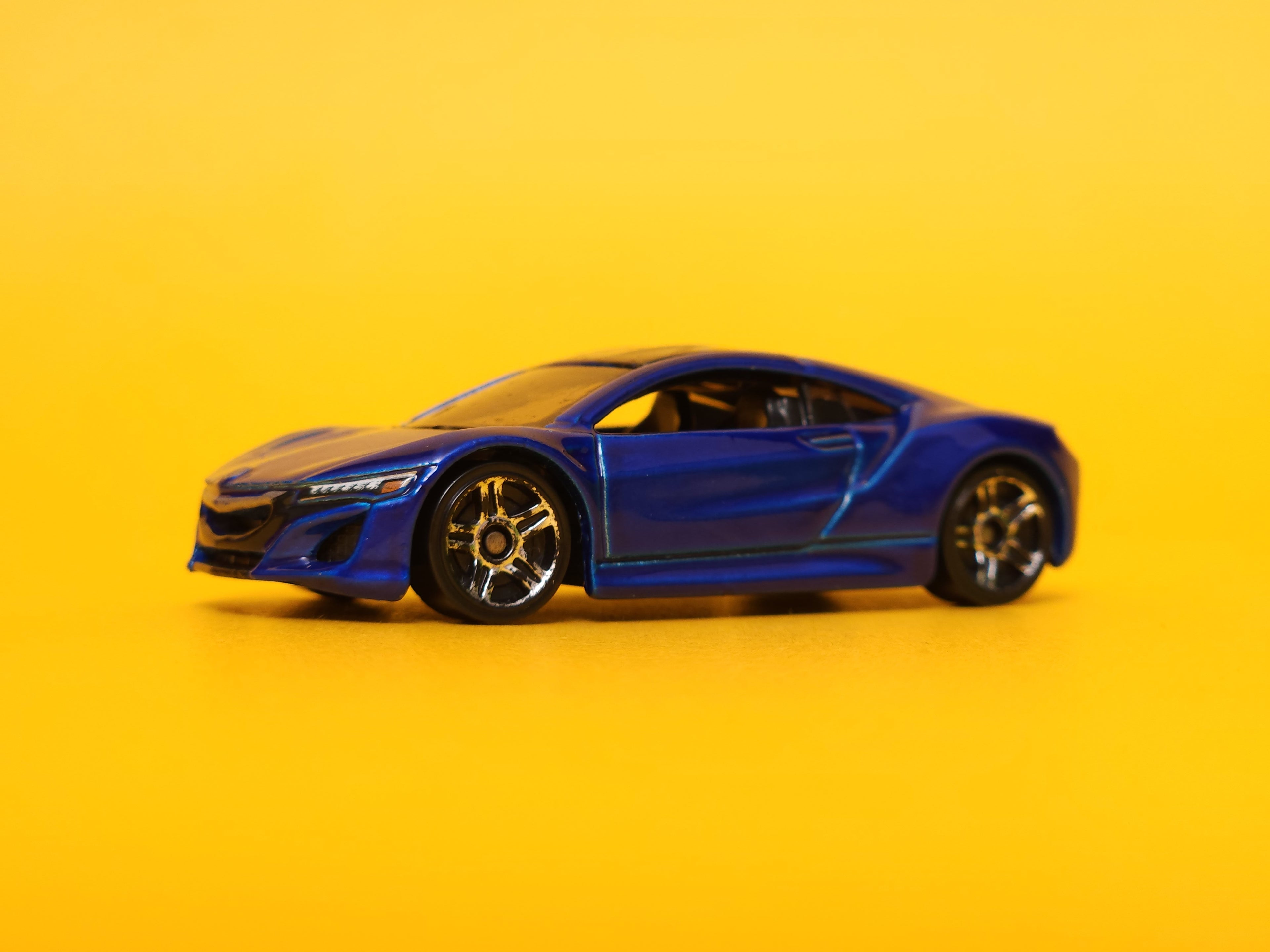 '17 Acura NSX: Pearlescent Blue – 2016 Mattel Hot Wheels Basic 1st Edition