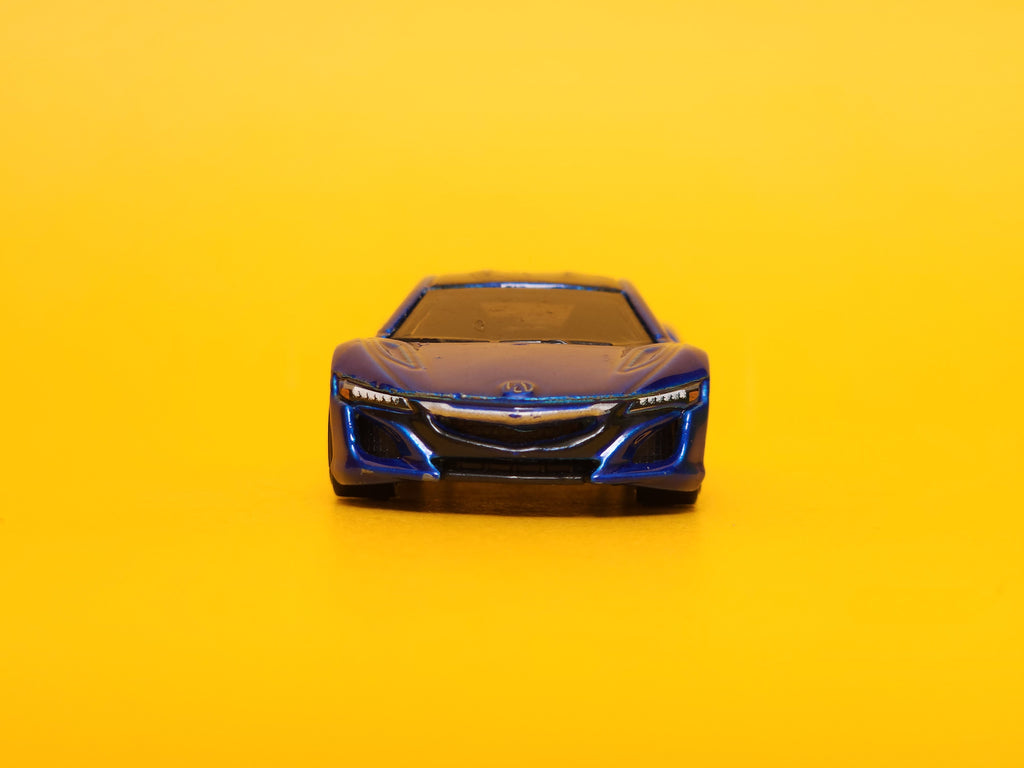'17 Acura NSX: Pearlescent Blue – 2016 Mattel Hot Wheels Basic 1st Edition