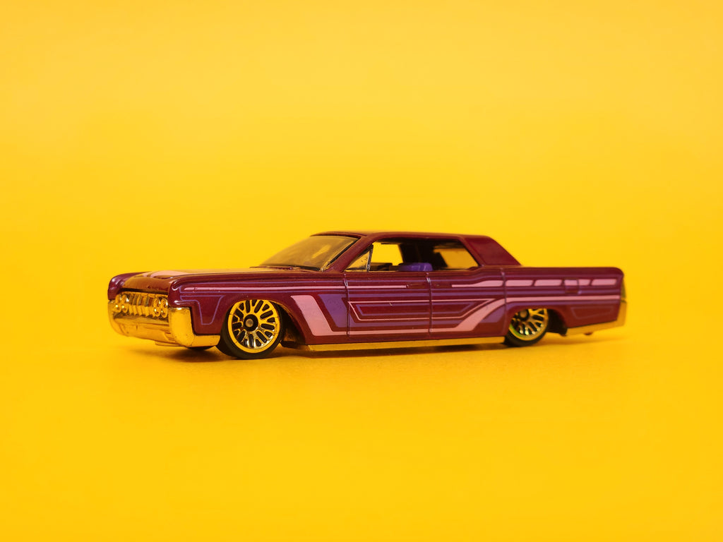 '64 Lincoln Continental: Metalflake Magenta – 2023 Mattel Hot Wheels Basic