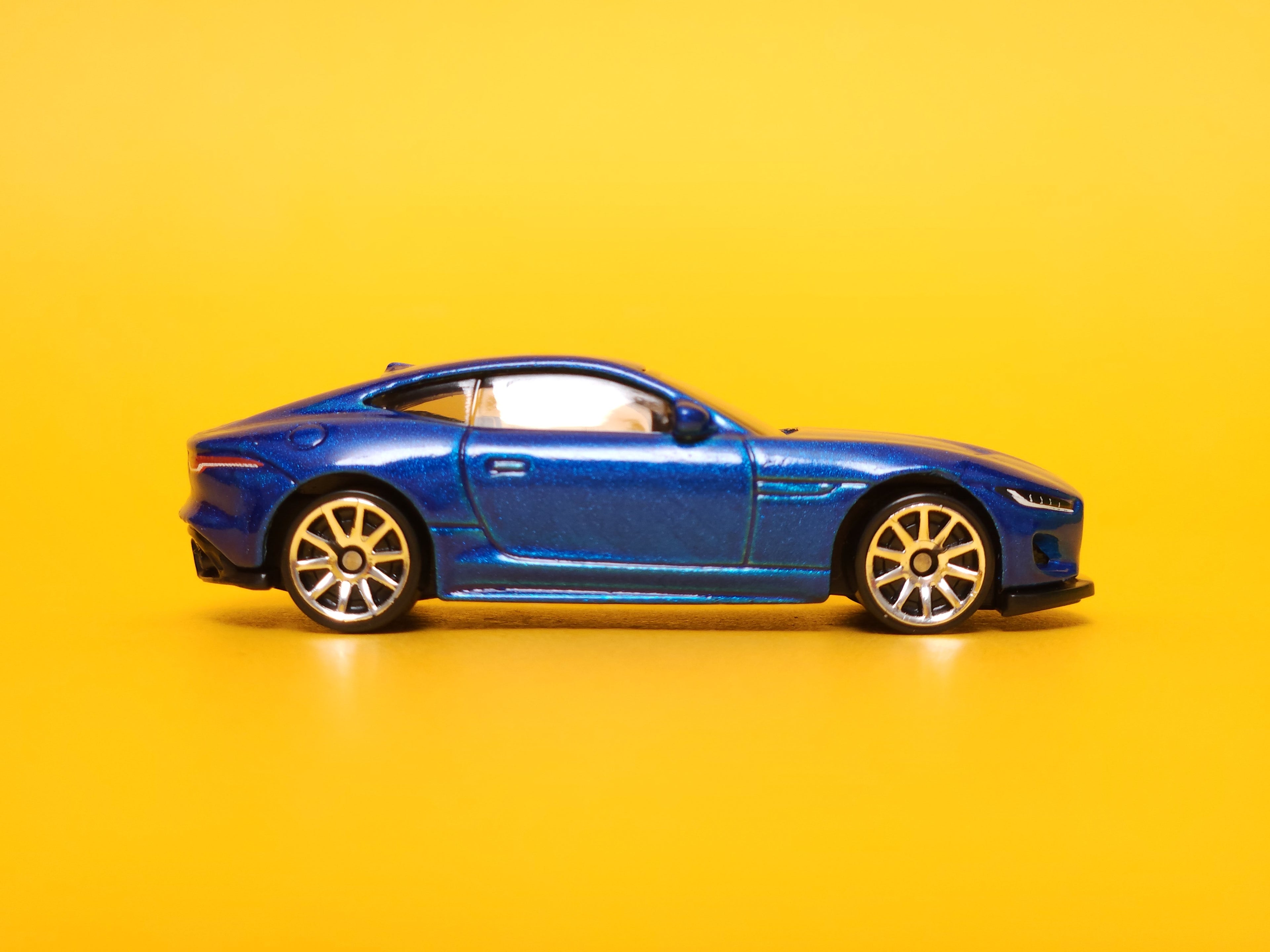 2020 Jaguar F-Type: Metalflake Velocity Blue – 2021 Mattel Hot Wheels Basic 1st Edition
