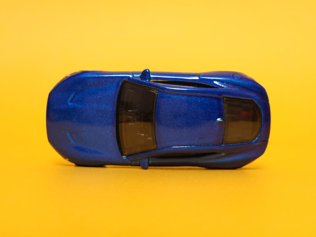 2020 Jaguar F-Type: Metalflake Velocity Blue – 2021 Mattel Hot Wheels Basic 1st Edition