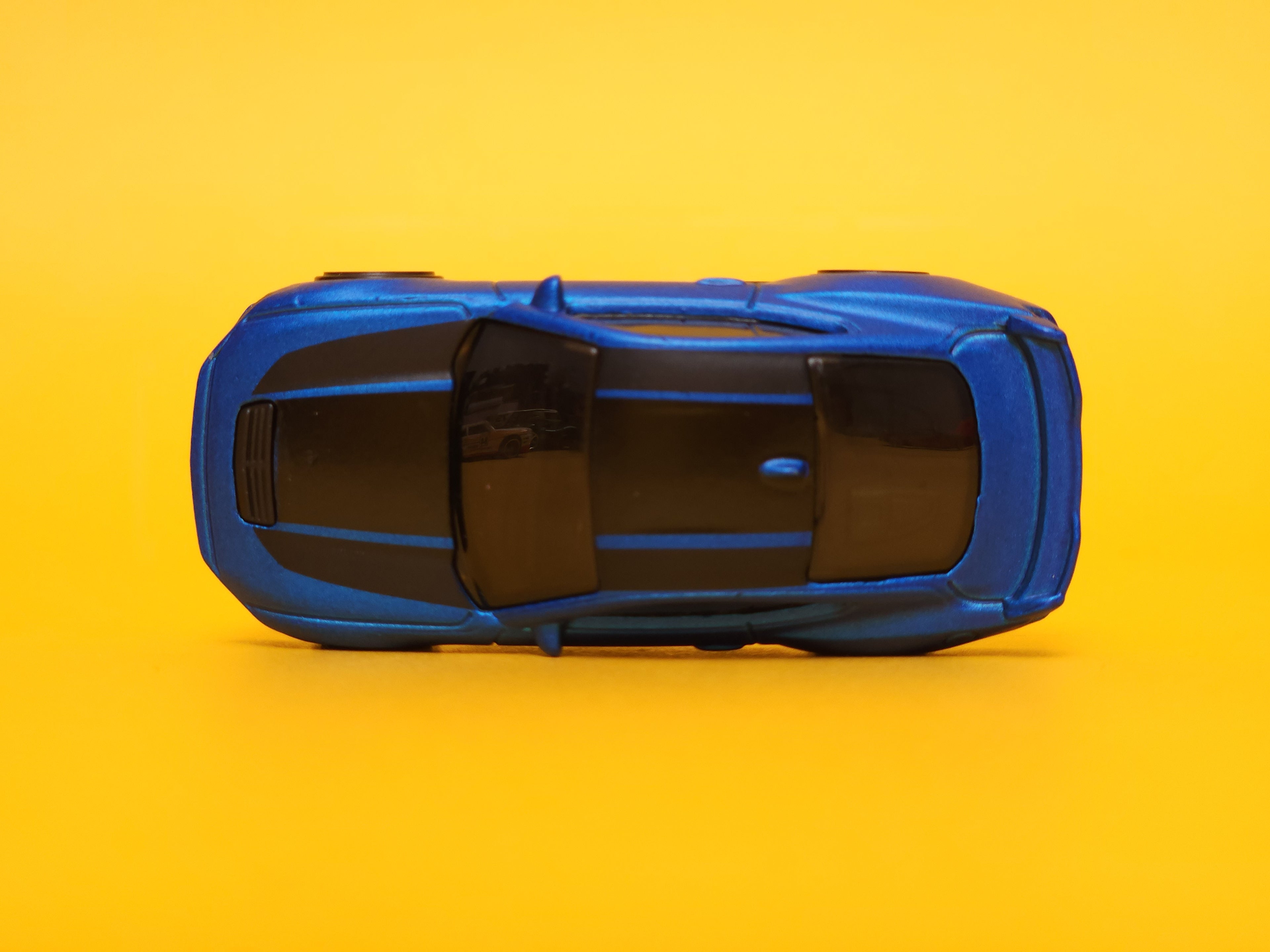 Ford Mustang Dark Horse: Matte Atlas Blue – 2024 Mattel Hot Wheels Basic 1st Edition