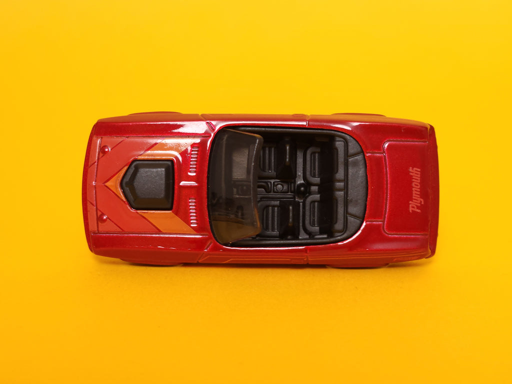 '70 Plymouth Barracuda: Metalflake Red – 2024 Mattel Hot Wheels Basic