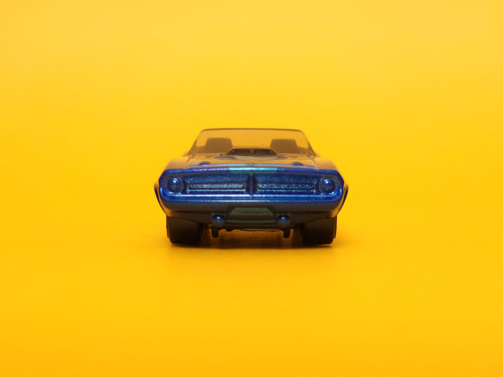 '70 Plymouth Barracuda: Metalflake Dark Blue – 2024 Mattel Hot Wheels Basic