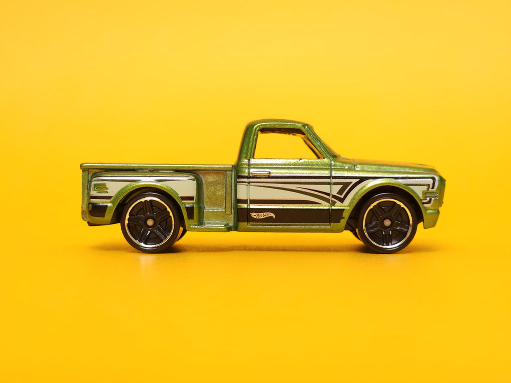 Custom '69 Chevy: Metalflake Olive – 2013 Mattel Hot Wheels Basic