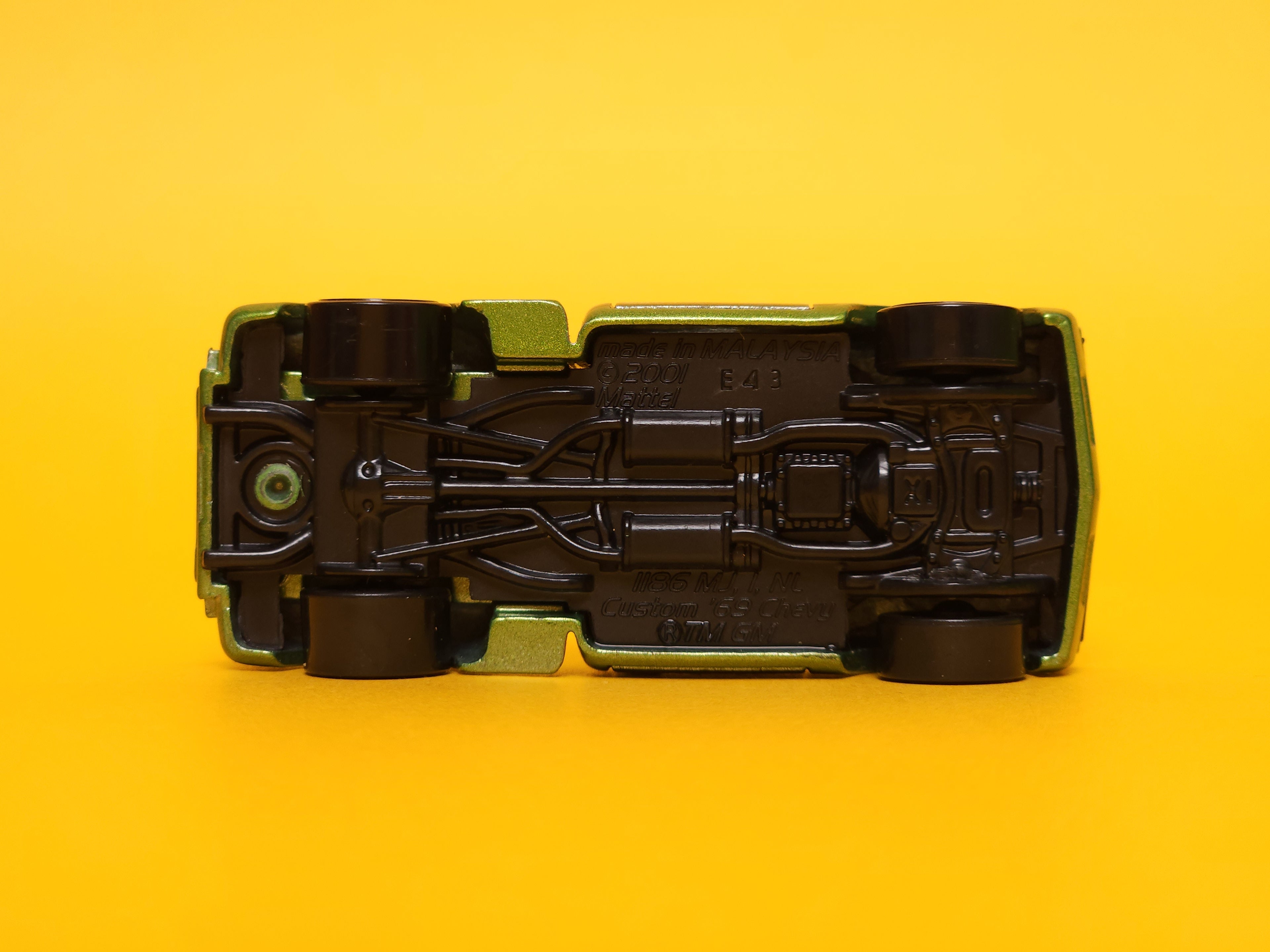 Custom '69 Chevy: Metalflake Olive – 2013 Mattel Hot Wheels Basic