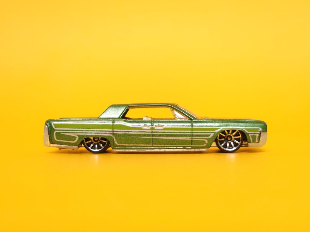 '64 Lincoln Continental: Metallic Dark Green – 2013 Mattel Hot Wheels Basic