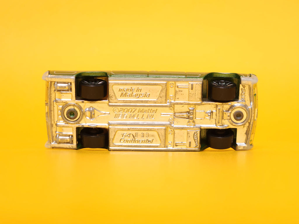 '64 Lincoln Continental: Metallic Dark Green – 2013 Mattel Hot Wheels Basic