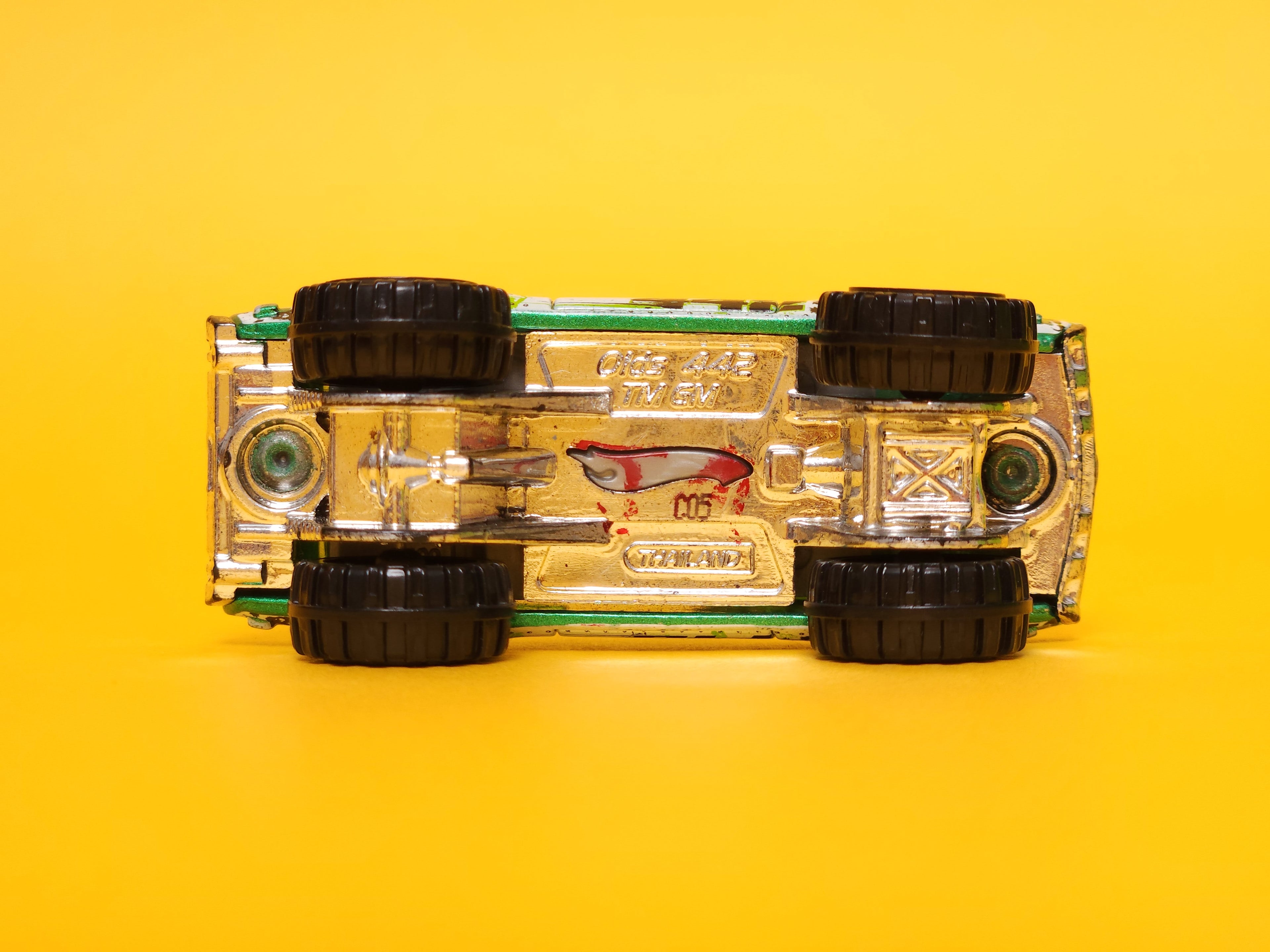 Olds 442: Metalflake Green – 2010 Mattel Hot Wheels Basic