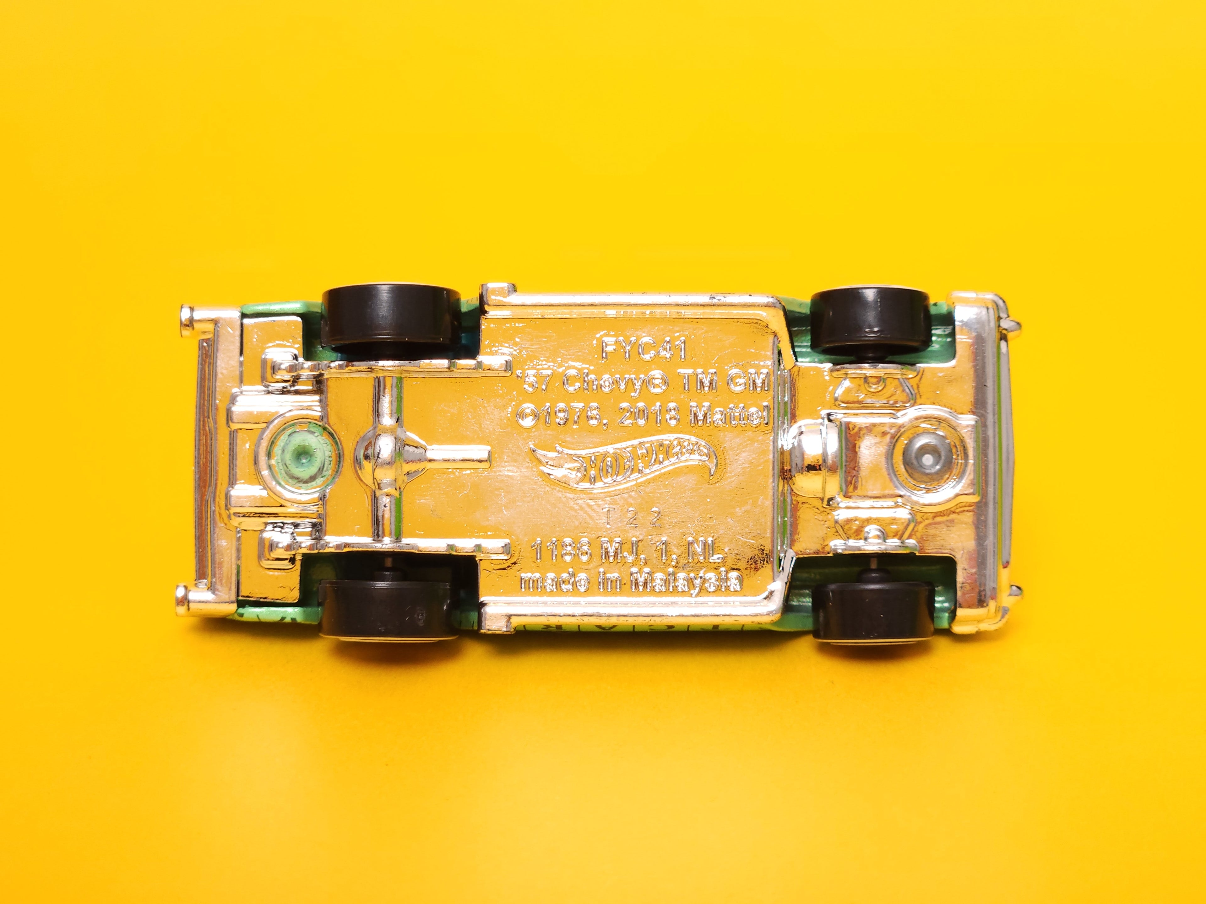 '57 Chevy: Metalflake Light Green – 2024 Mattel Hot Wheels Basic