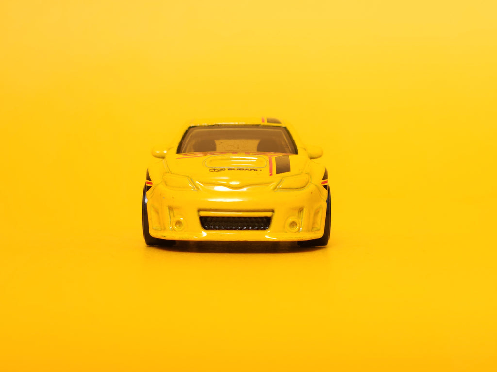 Subaru WRX STI: Yellow – 2021 Mattel Hot Wheels Basic