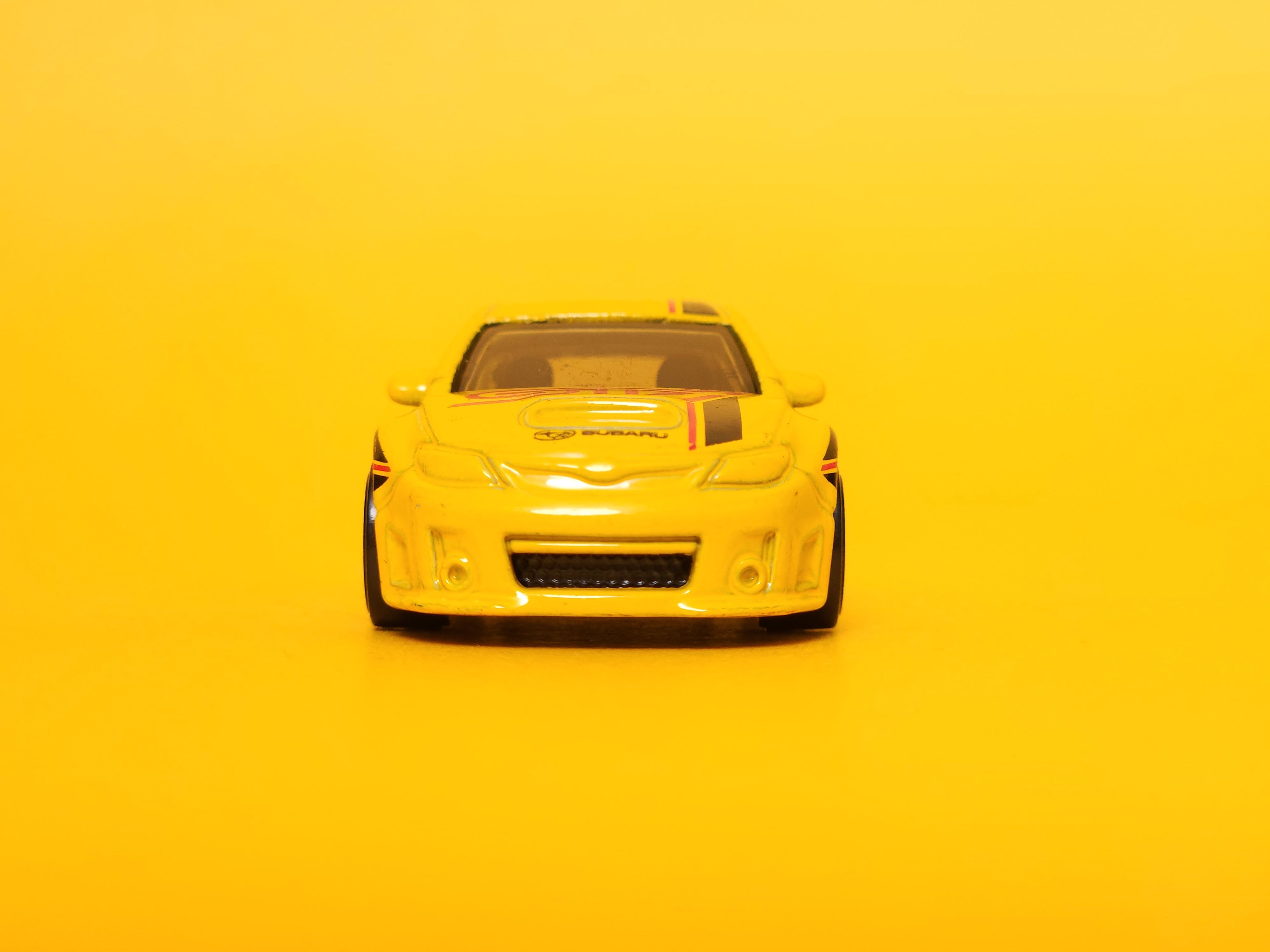 Subaru WRX STI: Yellow – 2021 Mattel Hot Wheels Basic