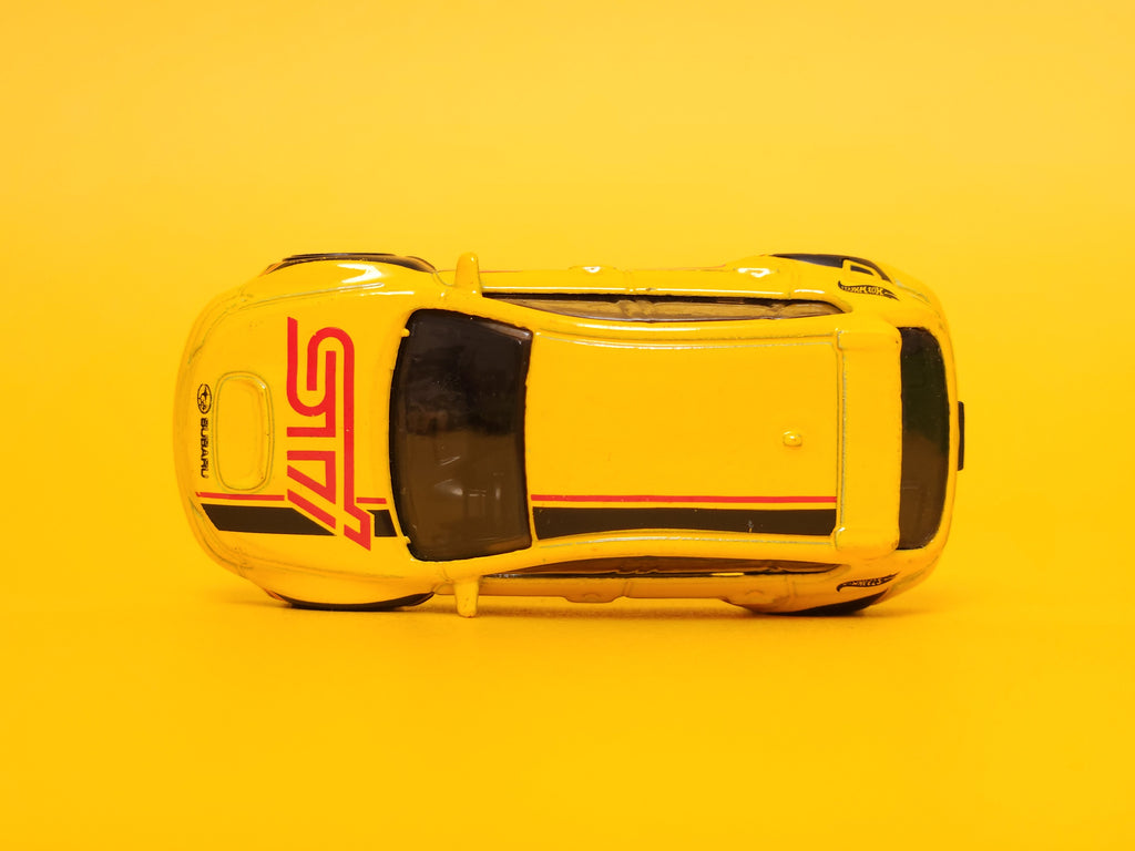 Subaru WRX STI: Yellow – 2021 Mattel Hot Wheels Basic