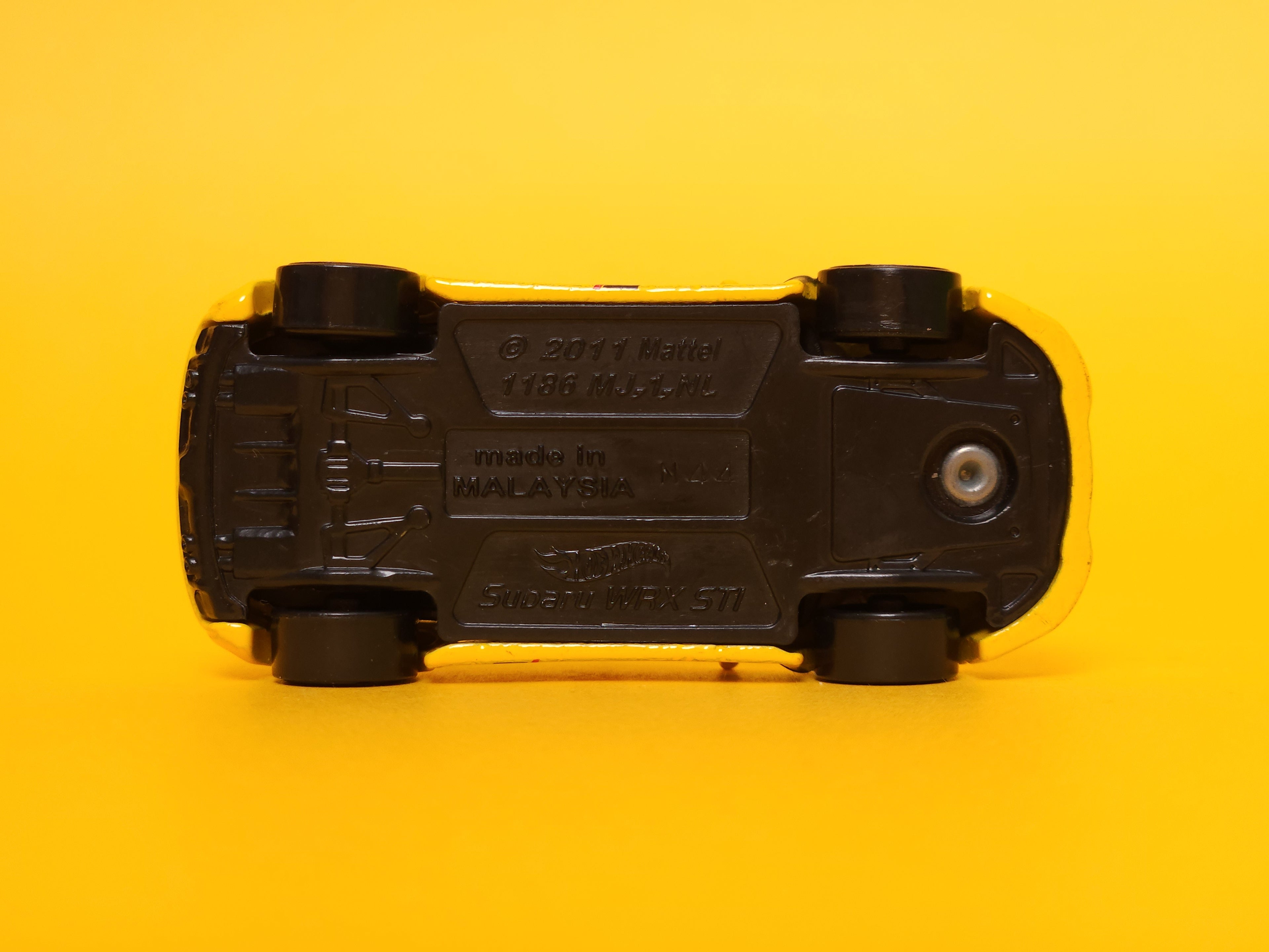 Subaru WRX STI: Yellow – 2021 Mattel Hot Wheels Basic