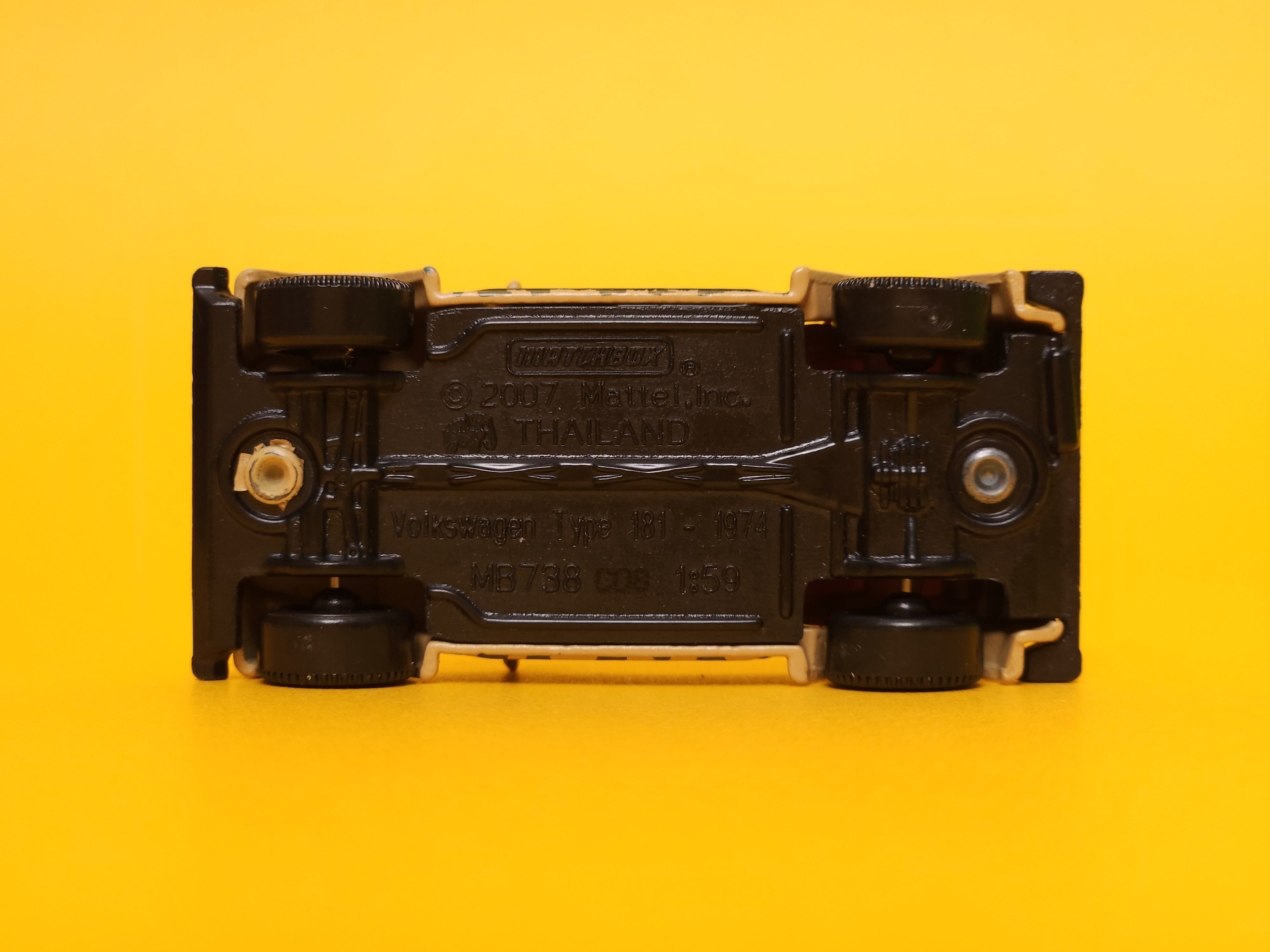 Volkswagen Type 181: Tan – 2010 Mattel Matchbox Basic