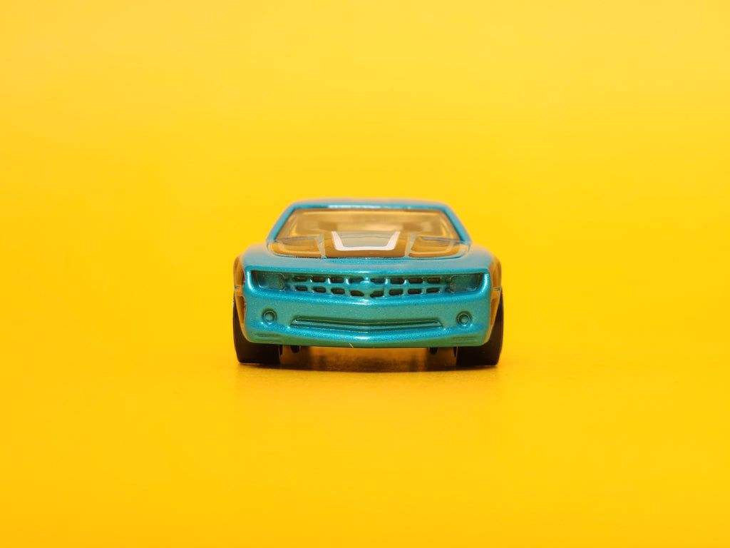 Chevy Camaro Concept: Metalflake Teal – 2011 Mattel Hot Wheels Basic