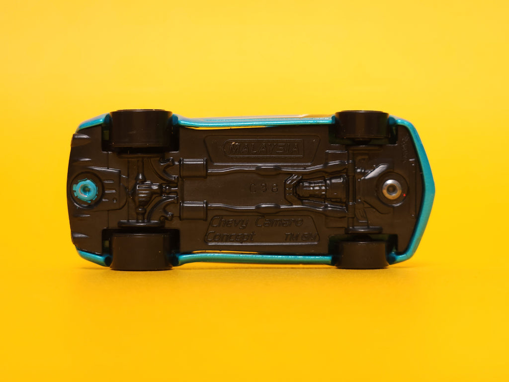 Chevy Camaro Concept: Metalflake Teal – 2011 Mattel Hot Wheels Basic