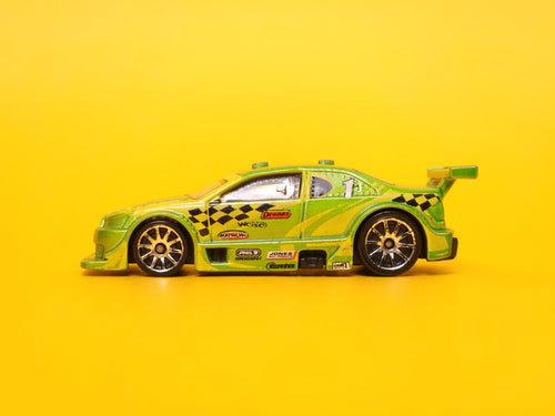 Amazoom: Metalflake Light Green – 2008 Mattel Hot Wheels Basic 1st Edition