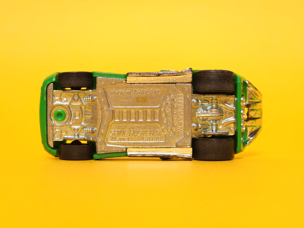 Spine Buster: Green – 2012 Mattel Hot Wheels Basic