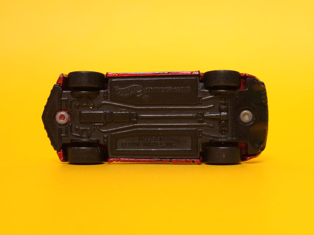 Pontiac Rageous: Metalflake Red – 1999 Mattel Hot Wheels Basic 1st Edition