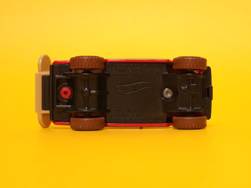 '67 Jeepster Commando: Red – 2022 Mattel Hot Wheels Silver