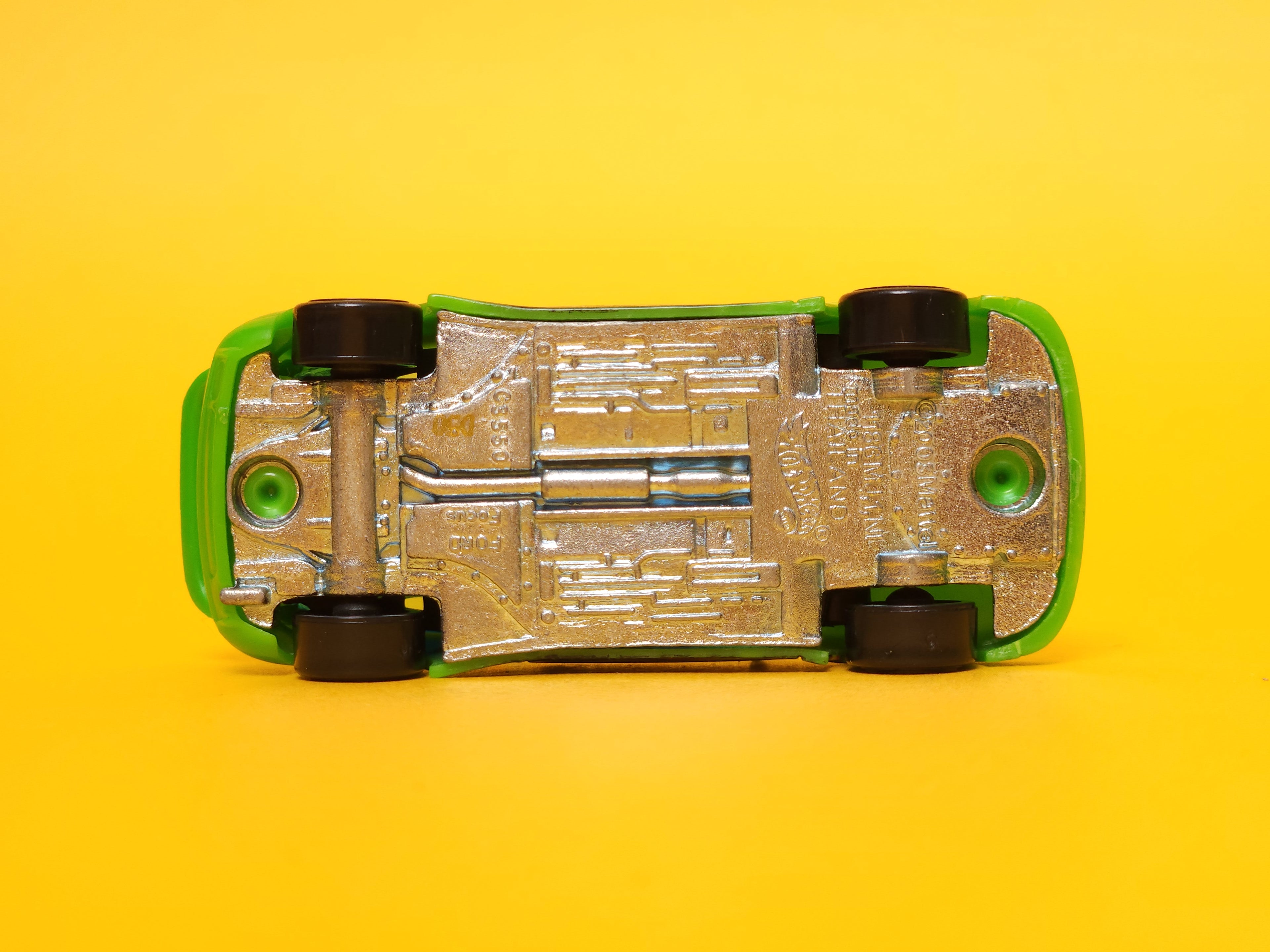 Ford Focus: Neon Green – 2011 Mattel Hot Wheels Basic