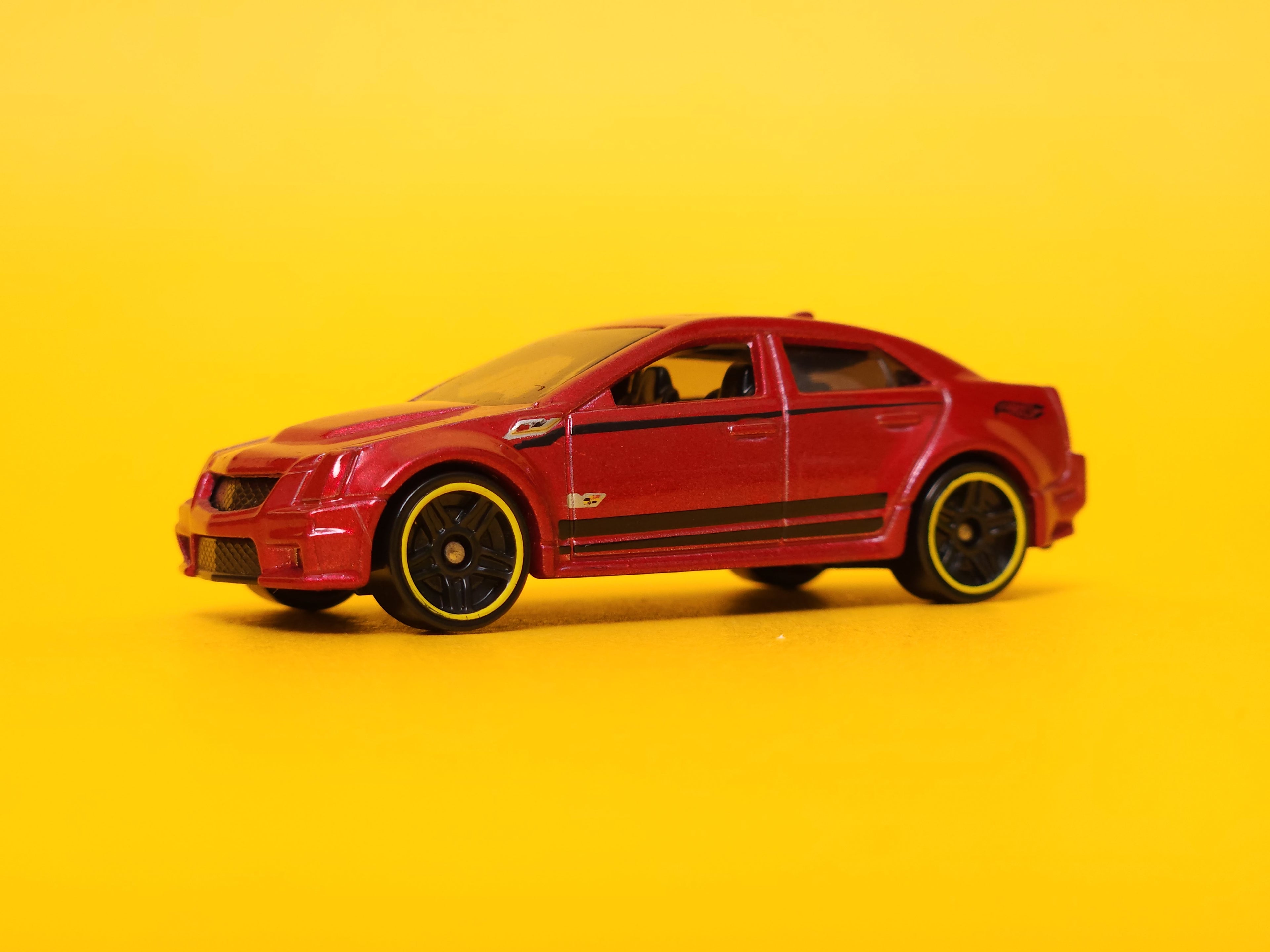 '09 Cadillac CTS-V: Metalflake Maroon – 2013 Mattel Hot Wheels Basic